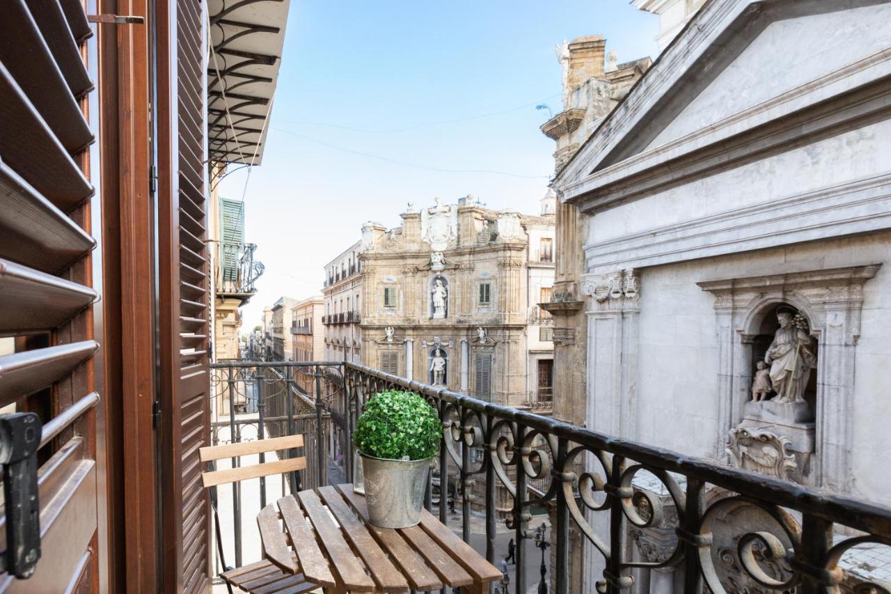 Quattro Canti Charming Flat Palermo Exterior photo
